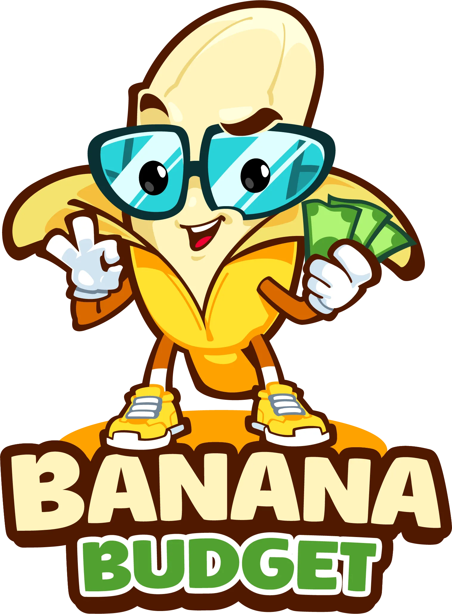 Banana Budget — Mascot design by Meekow