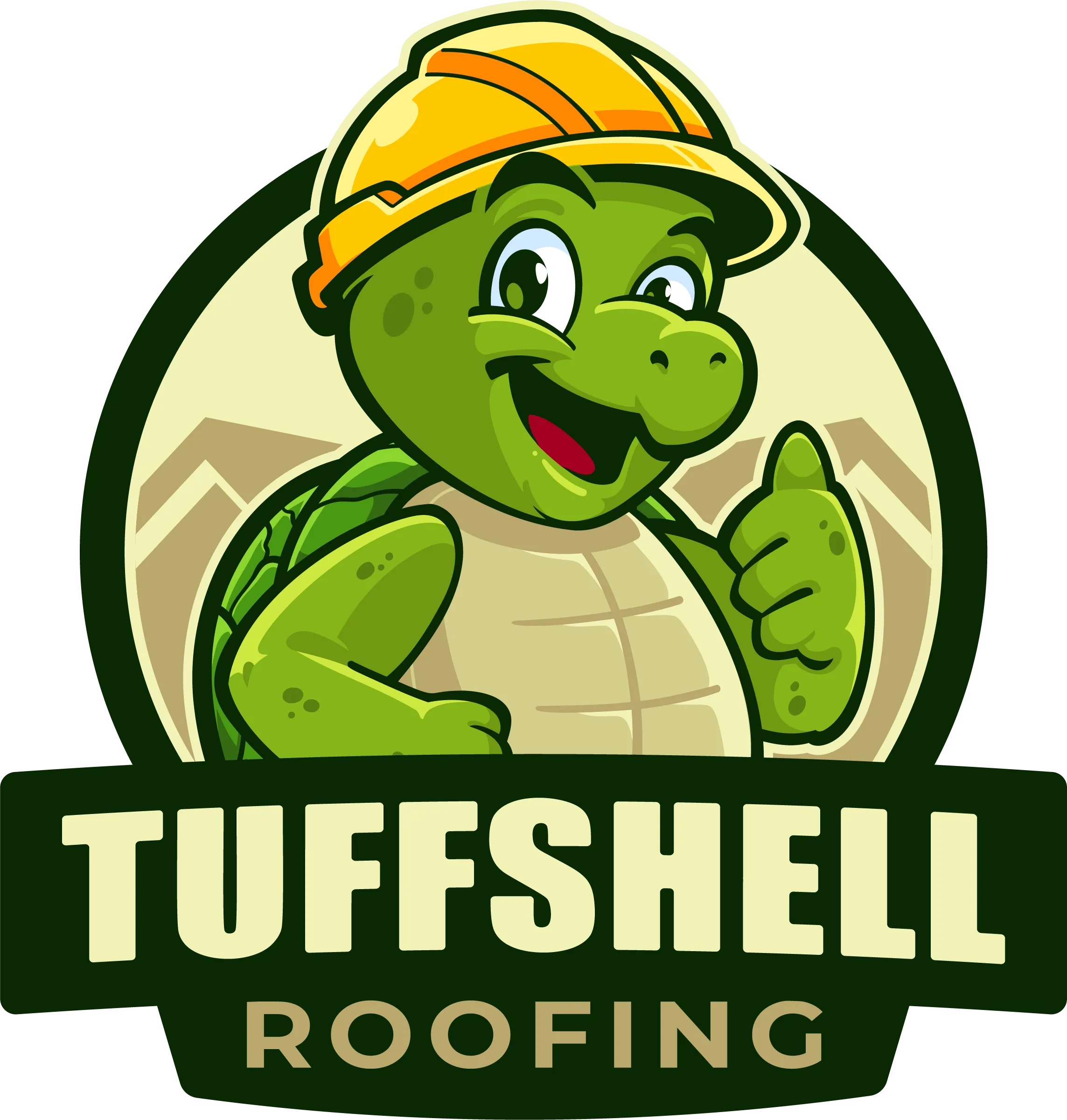 TuffShell Roofing — Mascot design by Meekow