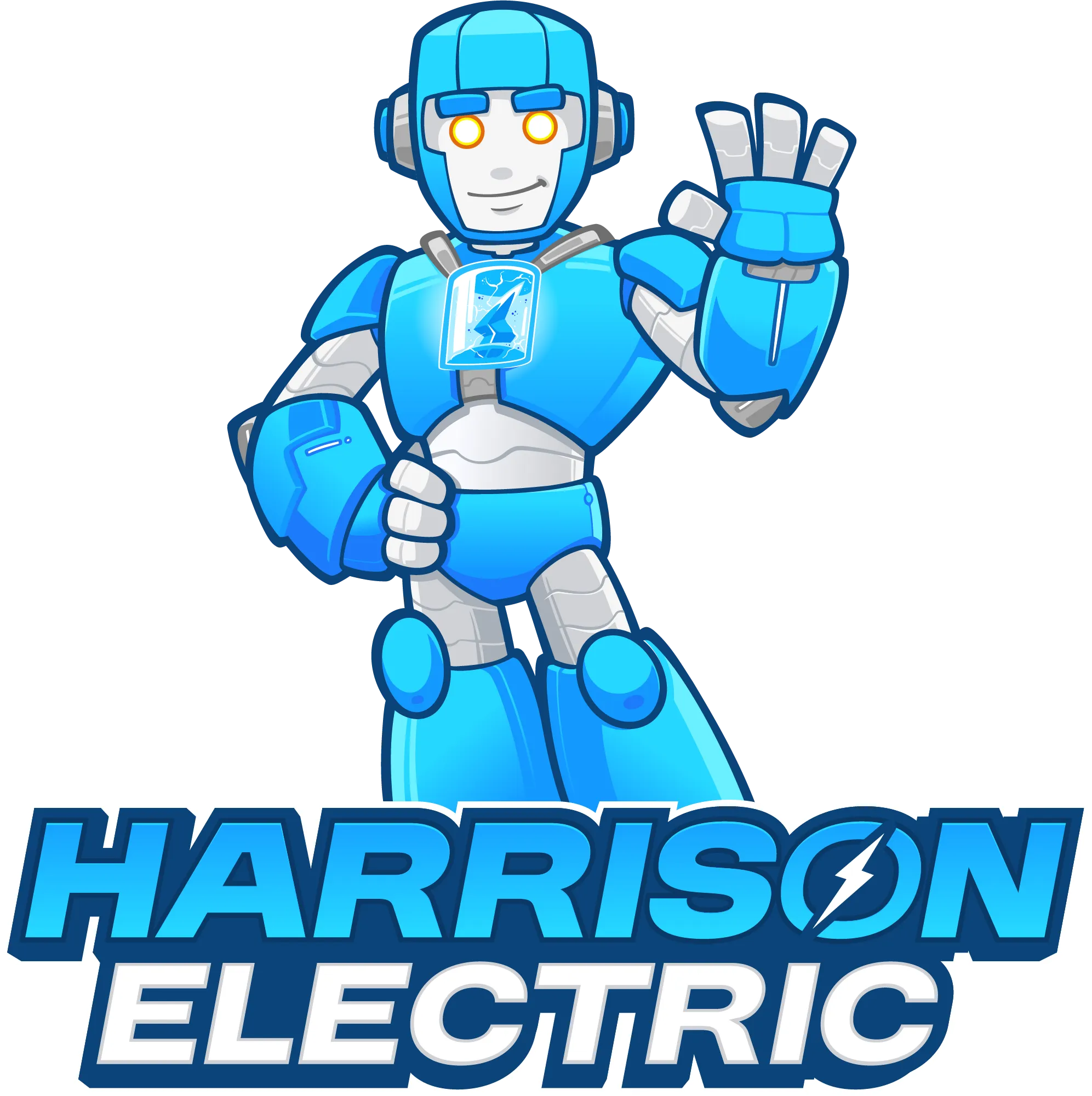 Harrison Electric — Logo design by Meekow